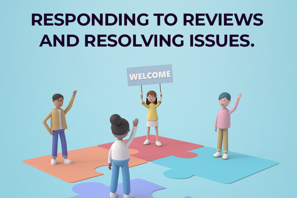 App developers should respond to all reviews, address complaints, solve issues, and use feedback to improve the app.