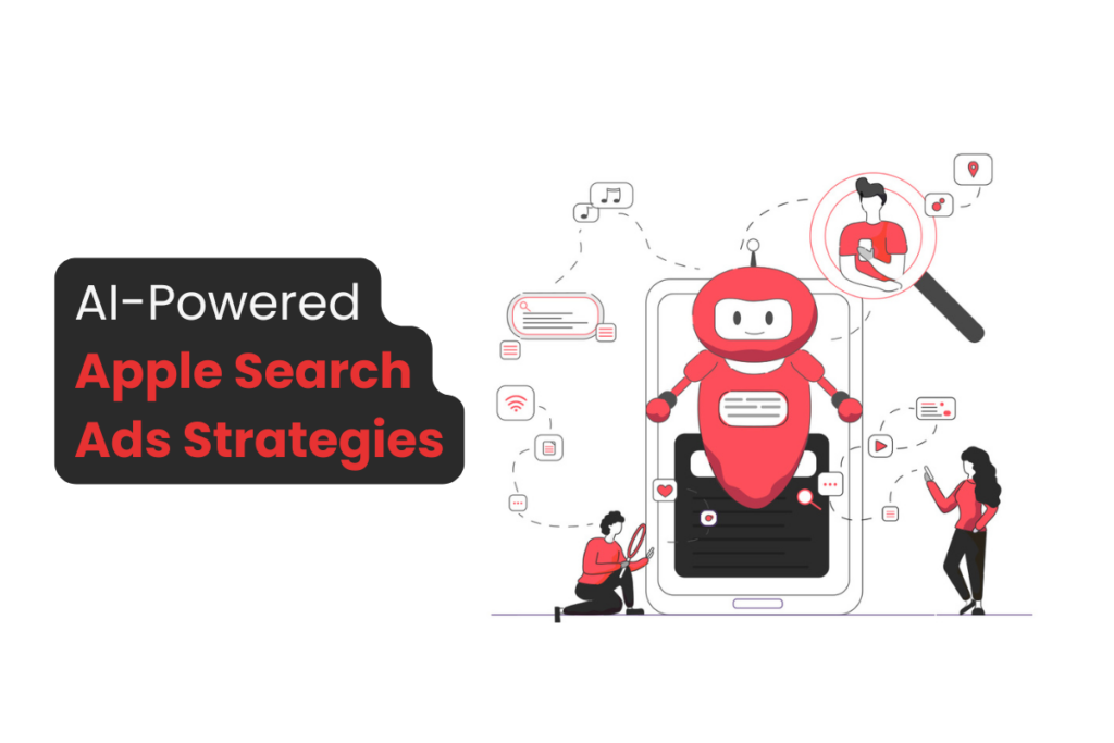 Unlock the power of AI to supercharge your Apple Search Ads. Learn cutting-edge strategies for keyword optimization, audience targeting, and budget management to boost app visibility and ROI. /